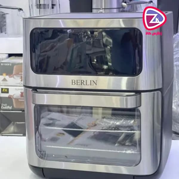 سرخ کن رژیمی ۱۲ لیتری برلین دارای جوجه گردان مدل B900 — تصویر ۵