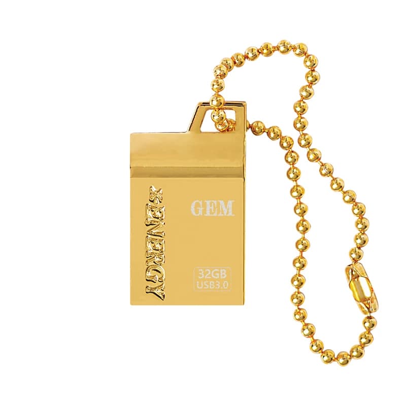 فلش مموری ایکس-انرژی مدل GOLDEN GEM USB 3.0 ظرفیت 32 گیگابایت
