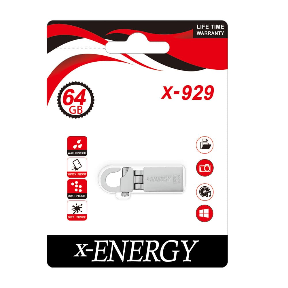 فلش مموری ایکس-انرژی مدل X-929 ظرفیت 64 گیگابایت — تصویر ۲