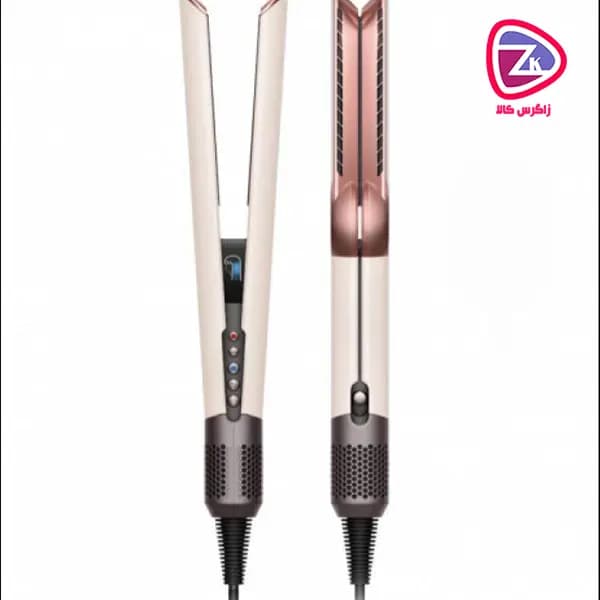 اتو مو حالت دهنده موی سر دایسون مدل dyson ht01 ceramic pink — تصویر ۲