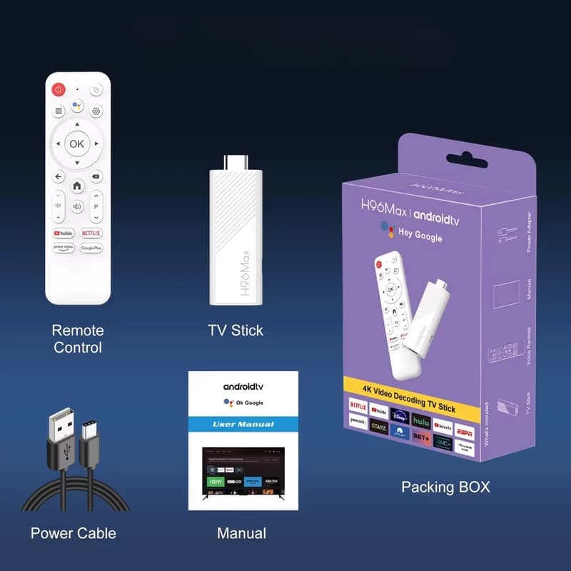 اندروید باکس X96MAX STICK 2GB 16GB — تصویر ۳