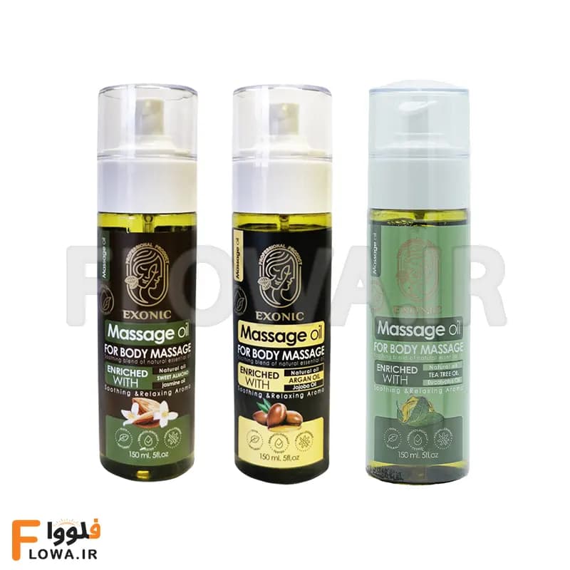 روغن ماساژ بدن اکسونیک 150 میل (3 مدل)