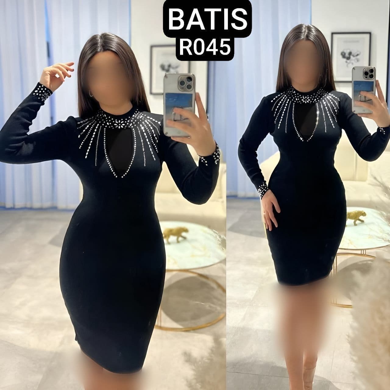 تونیک نگینی لاکچری بدون ریزش جنس غواصی اعلا
