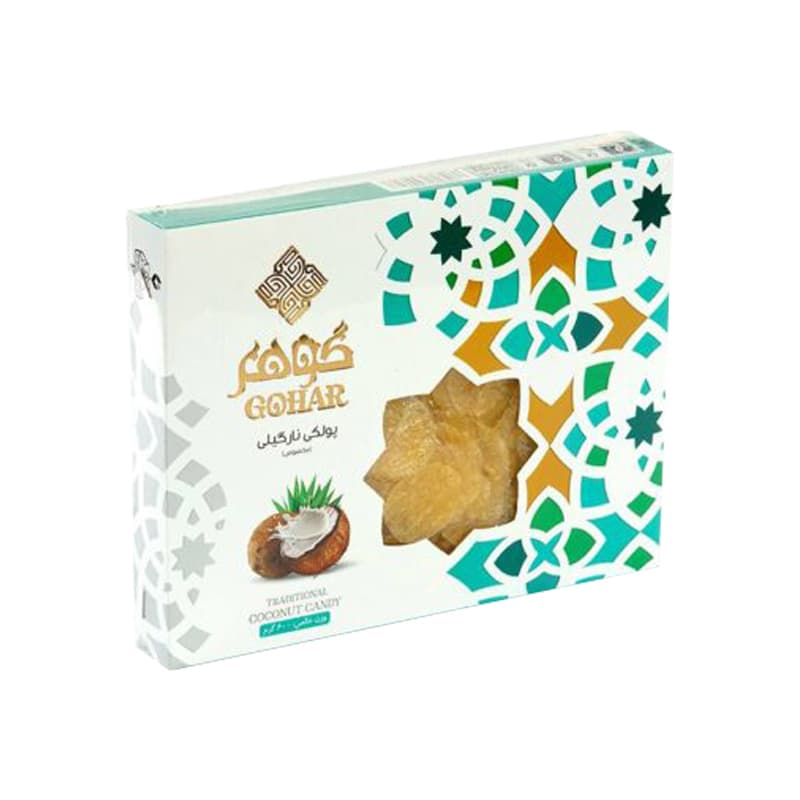 پولکی نارگیلی گوهر ۶۰۰ گرمی