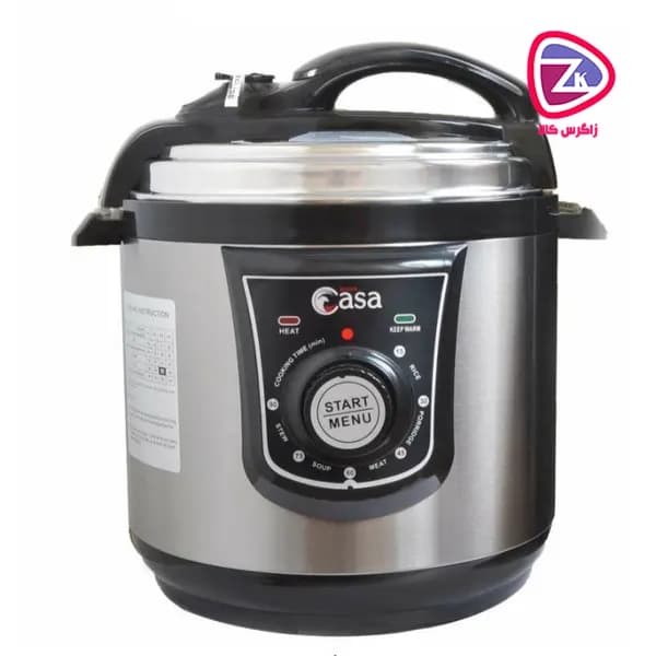 زودپز برقی سوپر کاسا مدل C-8505 ظرفیت ۶ لیتر انالوگ