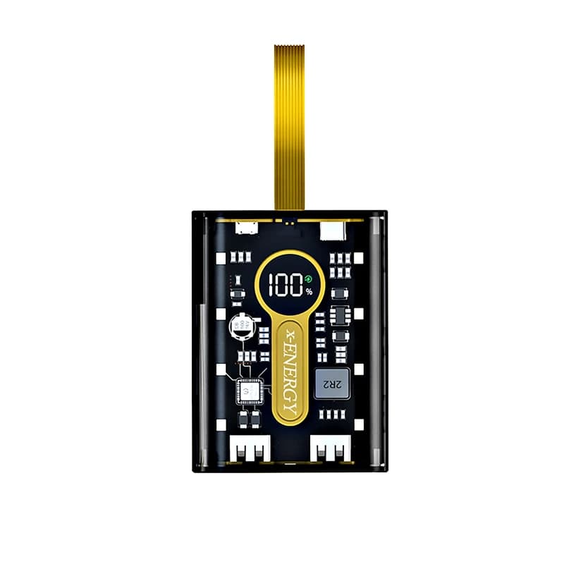 پاوربانک ایکس انرژی مدل X-812T 20W ظرفیت 10000 میلی آمپر ساعت — تصویر ۲