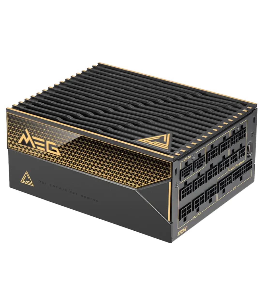 پاور ام اس آی مدل MEG AI 1600W T TITANIUM