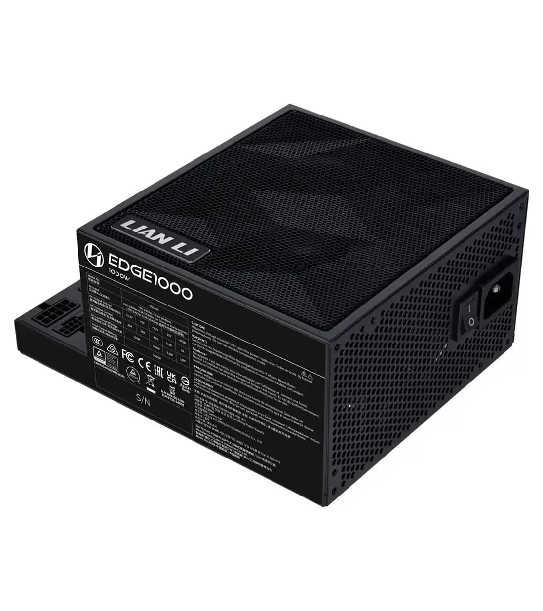 پاور لیان لی مدل EDGE 1000W UK BLACK GOLD — تصویر ۵