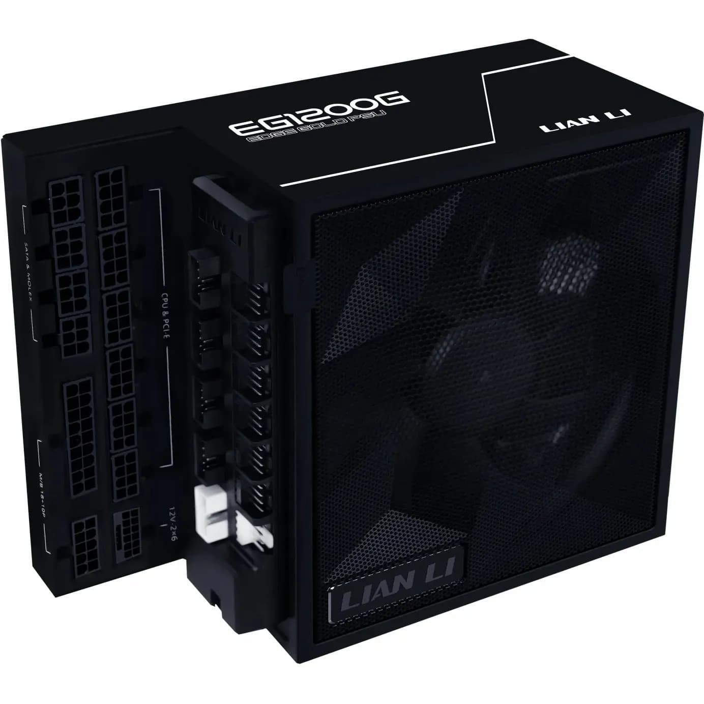 پاور لیان لی مدل EDGE 1200W UK BLACK GOLD — تصویر ۴