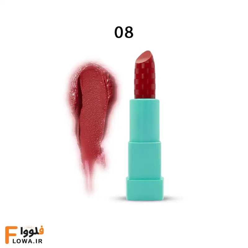 رژ لب جامد شال کوین شماره 08 — تصویر ۲