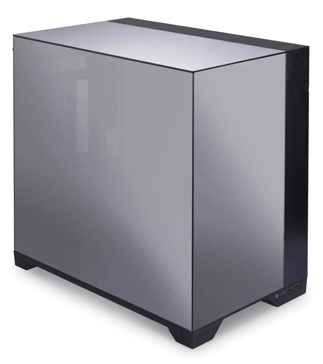 کیس کامپیوتر گیمینگ لیان لی مدل O11 VISION CHROME — تصویر ۲