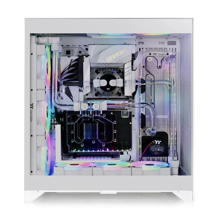 کیس کامپیوتر گیمینگ ترمالتیک مدل CTE E660 MX SNOW — تصویر ۹