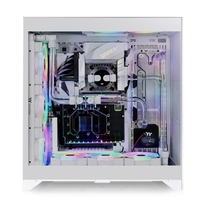 کیس کامپیوتر گیمینگ ترمالتیک مدل CTE E660 MX SNOW — تصویر ۱۲