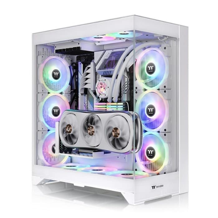 کیس کامپیوتر گیمینگ ترمالتیک مدل CTE E660 MX SNOW — تصویر ۱۱