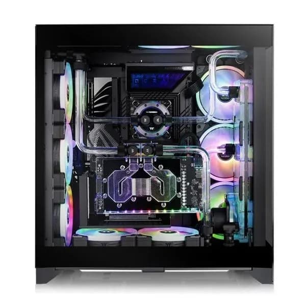 کیس کامپیوتر گیمینگ ترمالتیک مدل CTE E660 MX BLACK — تصویر ۲