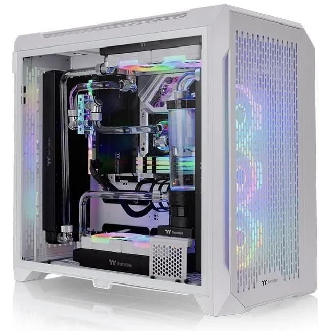 کیس کامپیوتر گیمینگ ترمالتیک مدل CTE C750 AIR SNOW WHITE