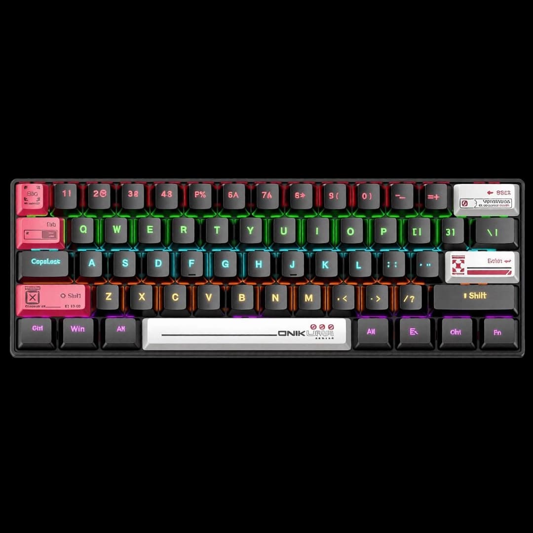 کیبورد گیمینگ اونیکوما مدل G55 RGB WRD
