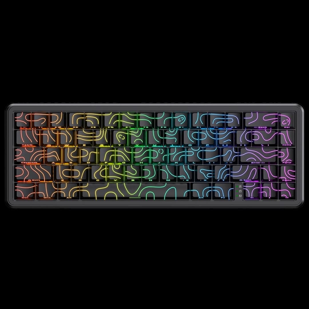 کیبورد گیمینگ اونیکوما مدل G67 RGB WRD — تصویر ۲