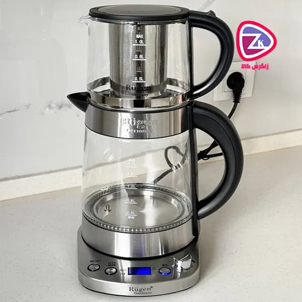 چایی ساز روی هم روگن مدل RU-1530 — تصویر ۷