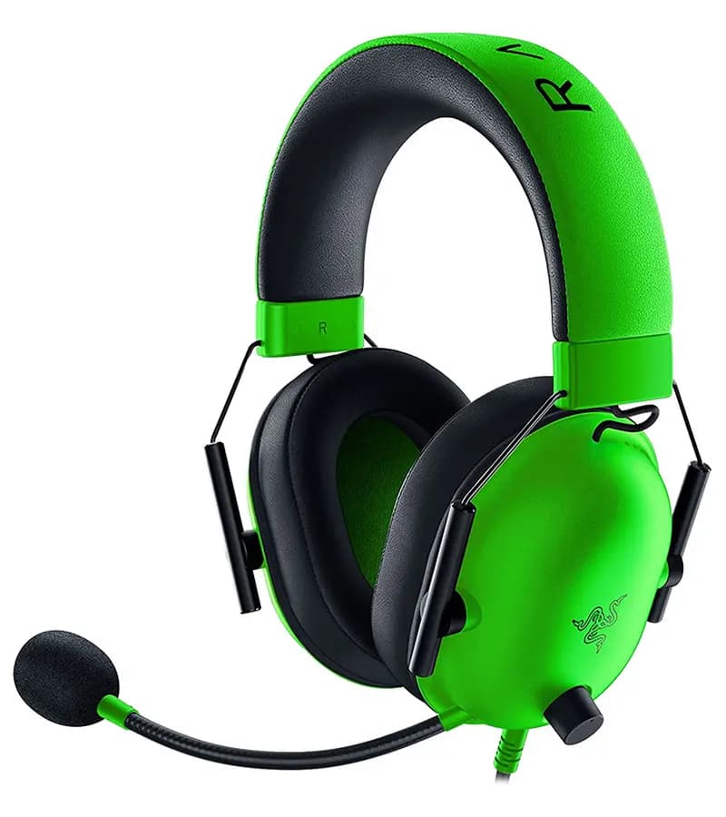 هدست گیمینگ ریزر مدل BLACKSHARK V2 X GREEN WRD