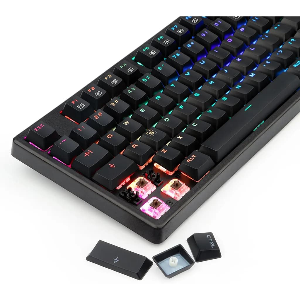 کیبورد گیمینگ ردراگون مدل KAMA K578 RGB WRD — تصویر ۸