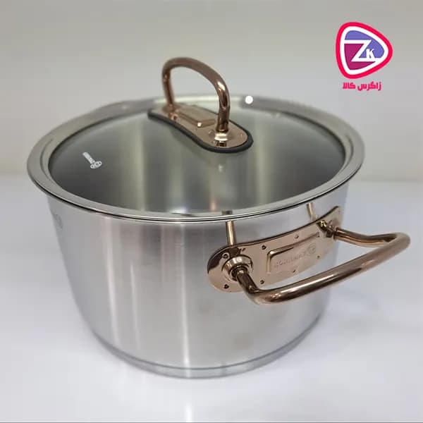 سرویس قابلمه ۸ پارچه استیل کرکماز A1149 پرولین Korkmaz Proline — تصویر ۶