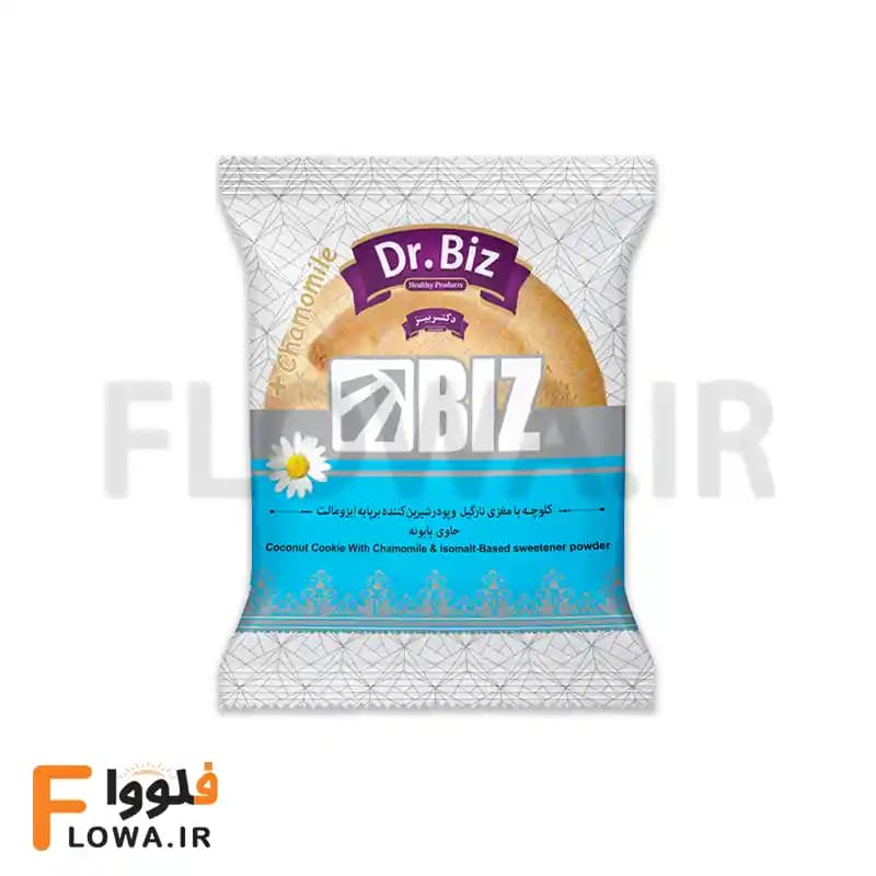 کلوچه بابونه با طعم نارگیل دکتر بیز 40جفتی – 80عددی — تصویر ۲
