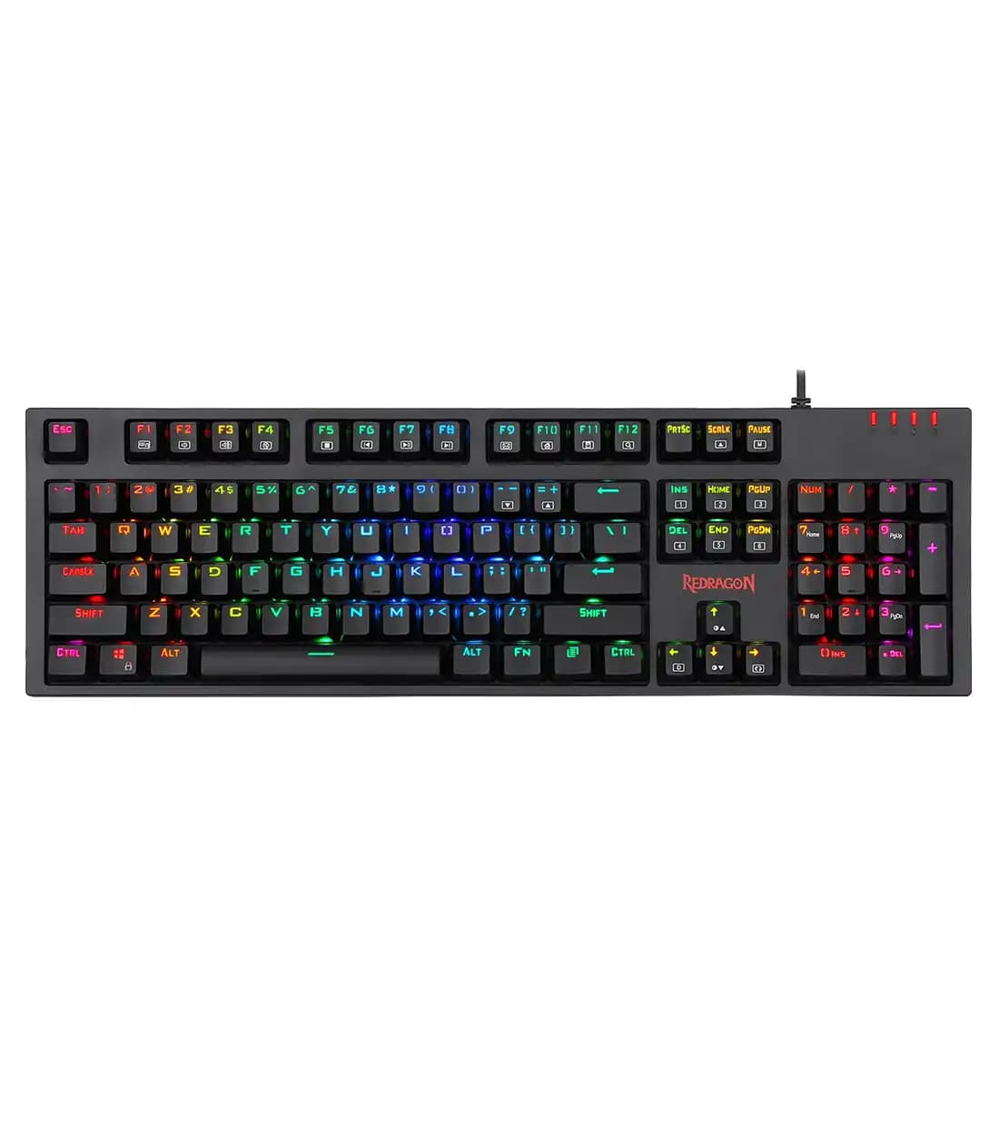 کیبورد گیمینگ ردراگون مدل AMSA K592 RGB RPO WRD