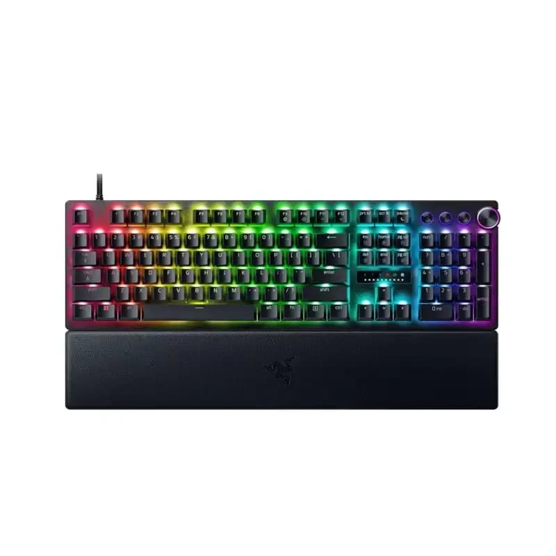 کیبورد گیمینگ ریزر مدل HUNTSMAN V3 PRO ANALOG SWITCH WRD