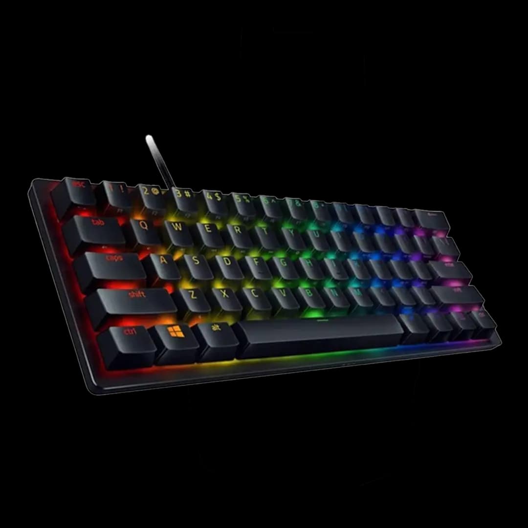 کیبورد گیمینگ ریزر مدل HUNTSMAN MINI RED SWITCH WRD — تصویر ۳