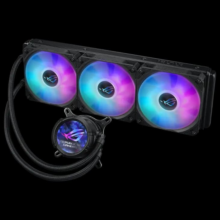 خنک کننده مایع پردازنده ASUS ROG LC III 360 LCD ARGB