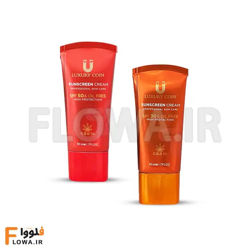 کرم ضدآفتاب SPF30 لاکچری کوین — تصویر ۳