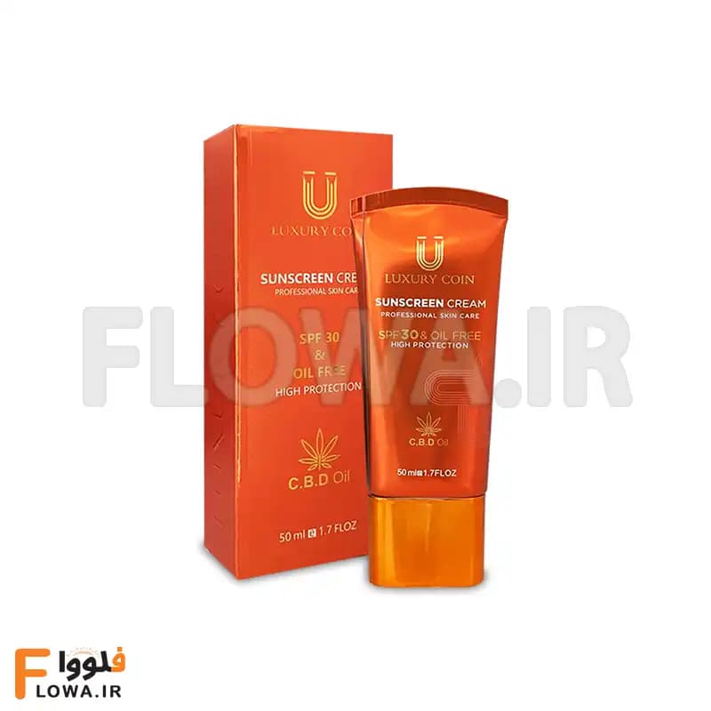 کرم ضدآفتاب SPF30 لاکچری کوین — تصویر ۲