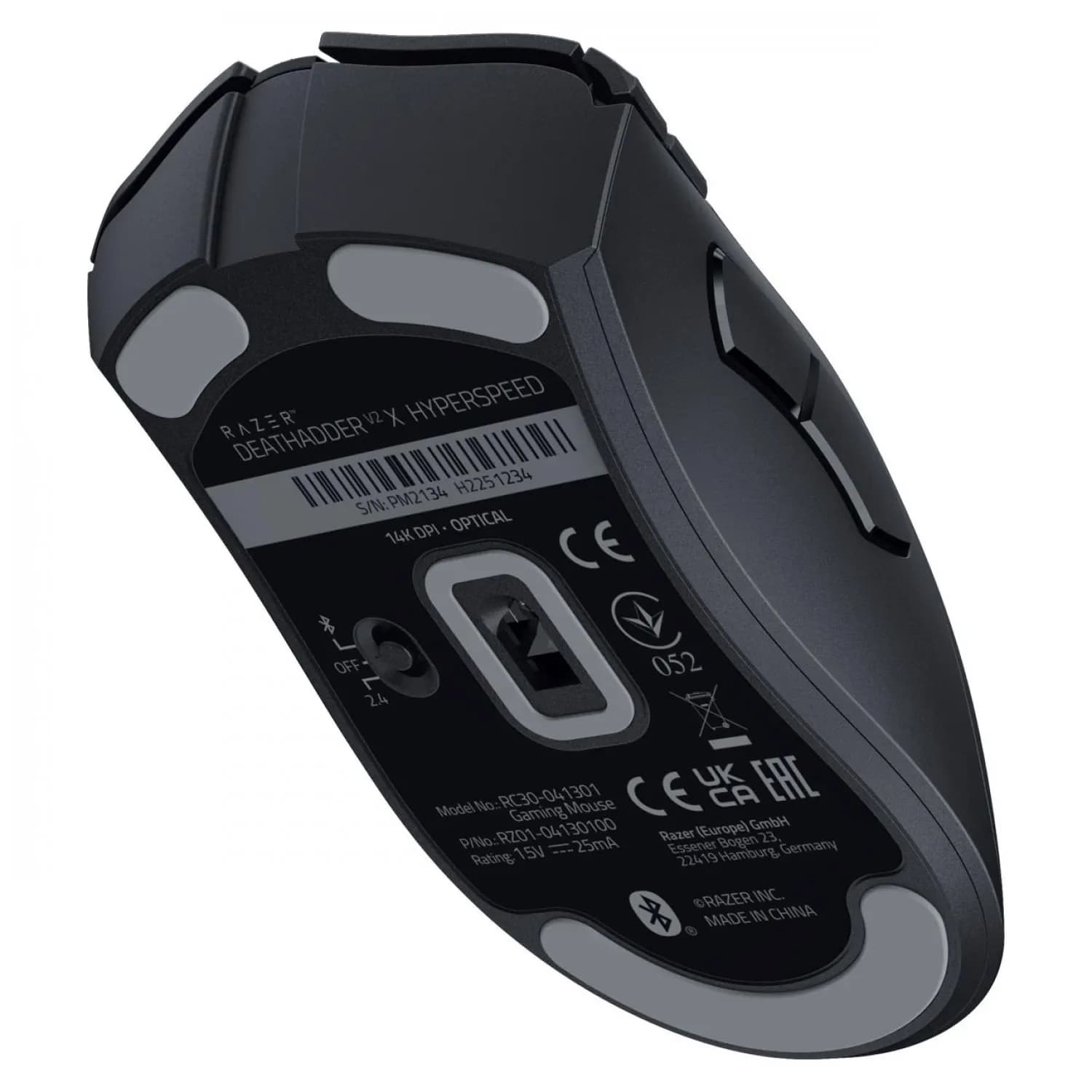 موس گیمینگ ریزر مدل DEATHADDER V2 X HYPERSPEED WLS — تصویر ۴