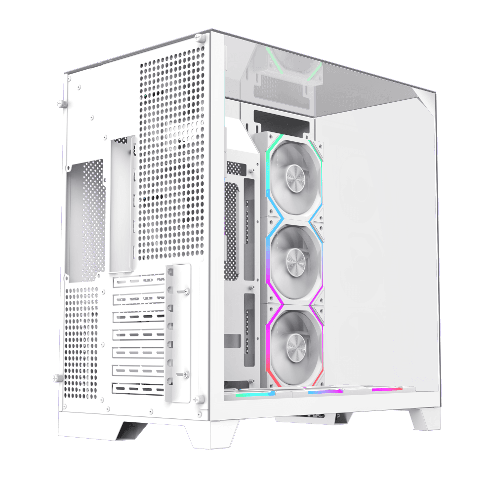 کیس کامپیوتر گیمینگ GAMEMAX INFINITY PRO WHITE — تصویر ۵