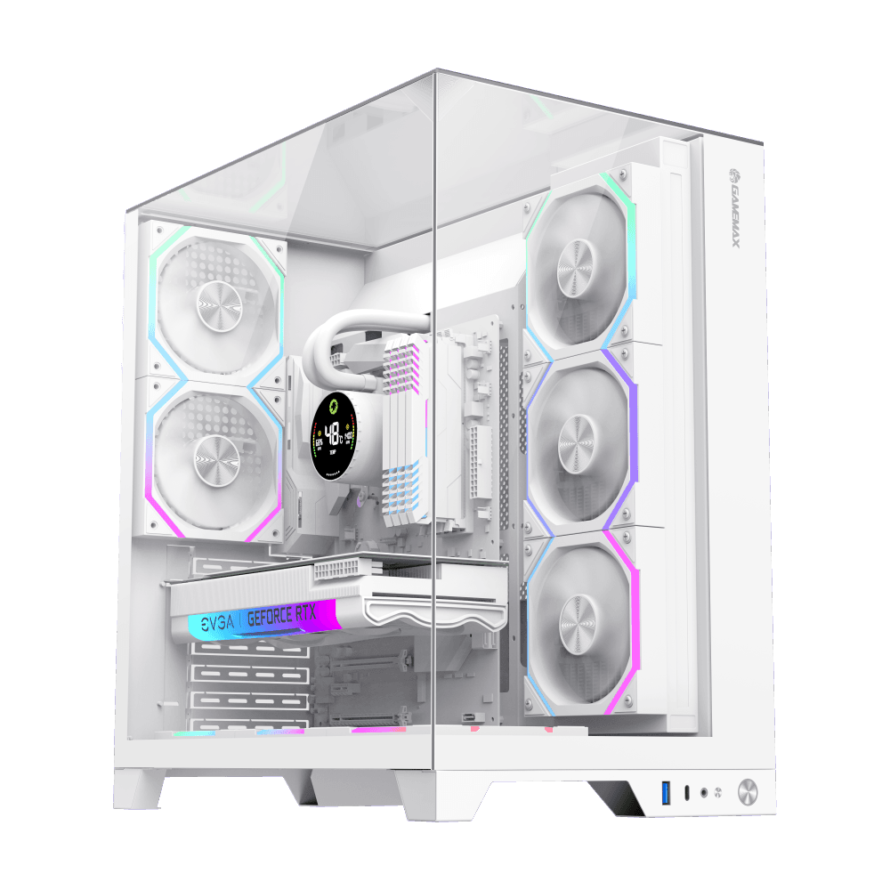 کیس کامپیوتر گیمینگ GAMEMAX INFINITY PRO WHITE