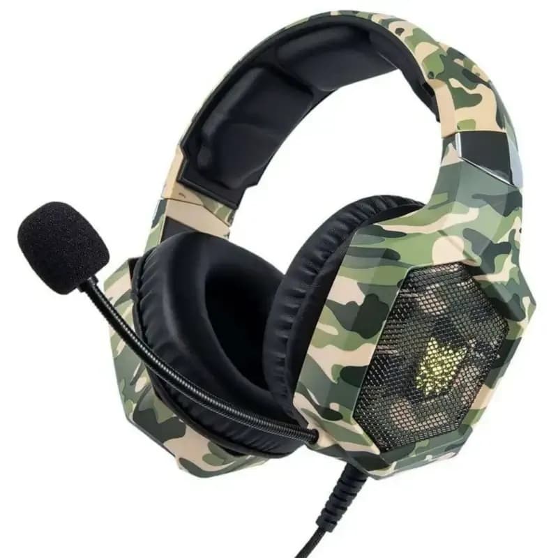 هدست گیمینگ اونیکوما مدل K8 CAMO GREEN WRD