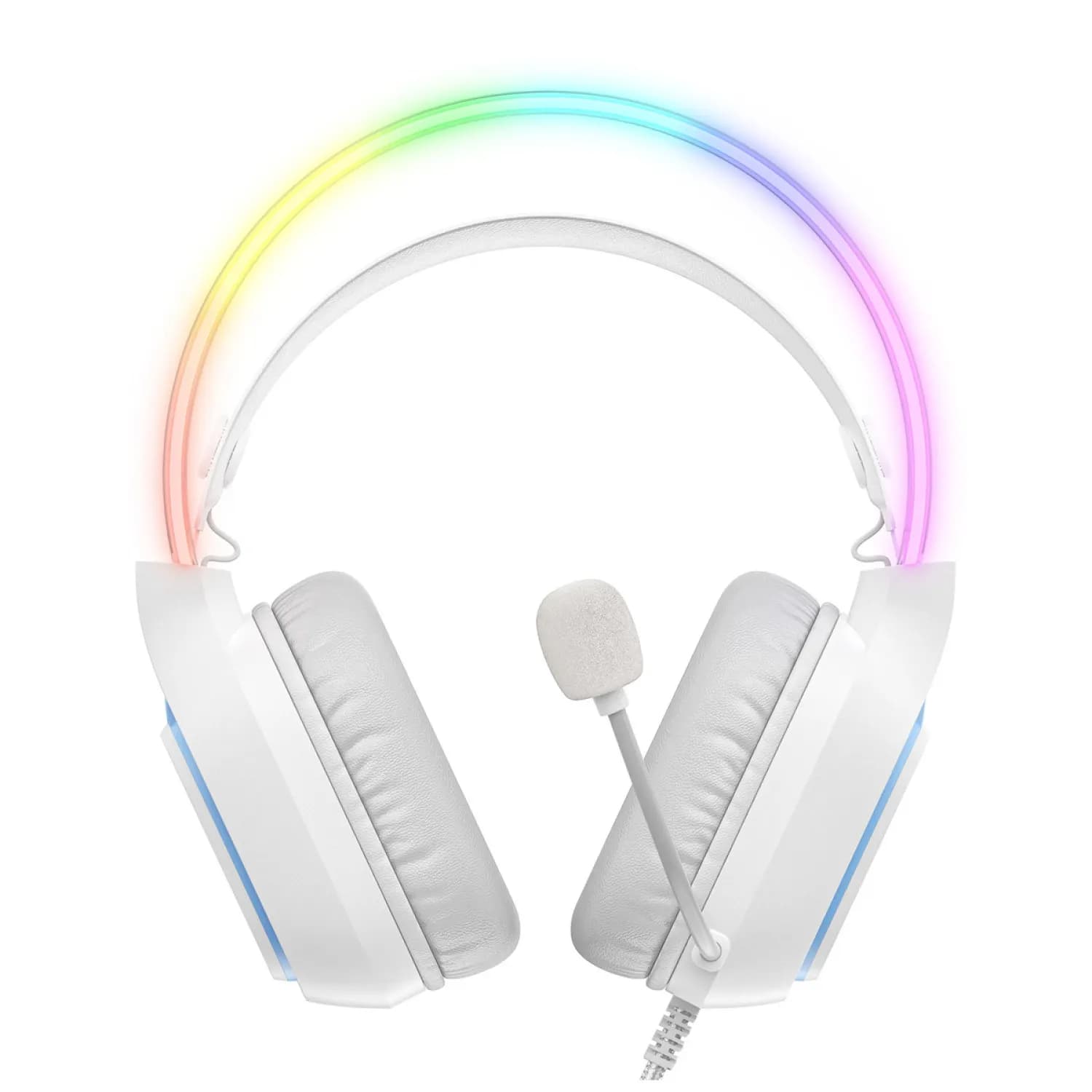 هدست گیمینگ اونیکوما مدل X22 WHITE RGB WRD — تصویر ۴