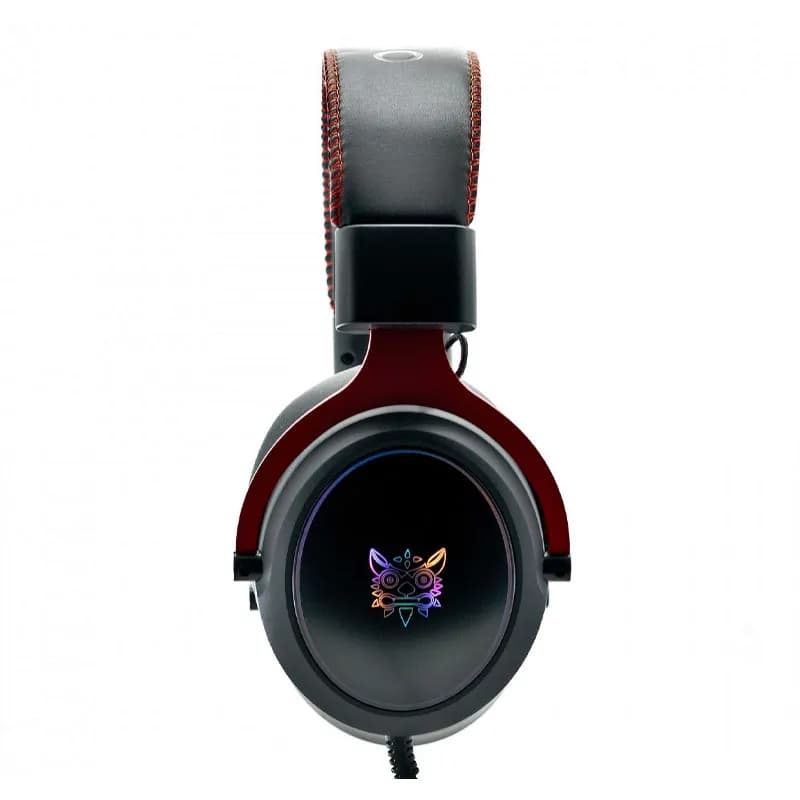 هدست گیمینگ اونیکوما مدل X10 BLACK RED RGB WRD — تصویر ۳