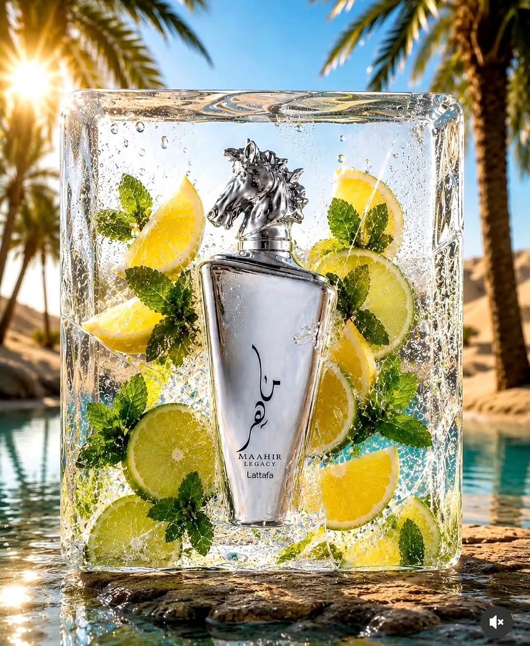 عطر ادکلن ماهر نقره ای لطافه Lattafa Maahir Legacy حجم ۱۰۰ میل