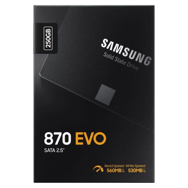 حافظه اس اس دی سامسونگ مدل Samsung SSD 870 EVO 256GB