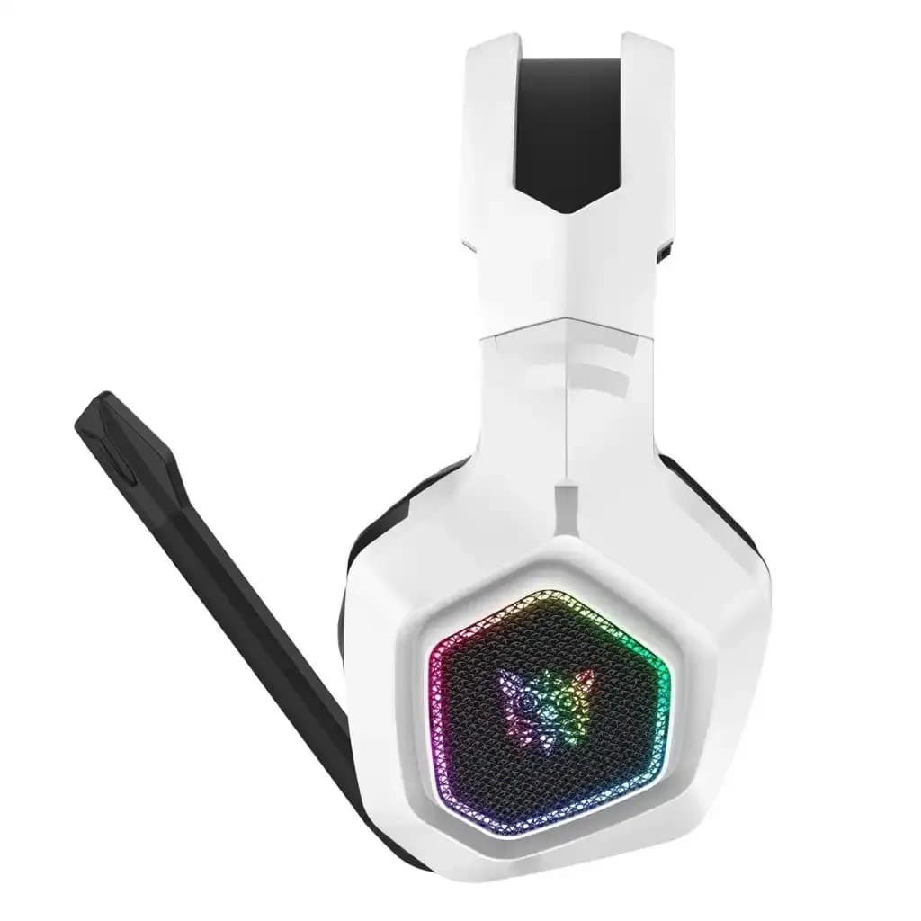 هدست گیمینگ اونیکوما مدل B100 WHITE RGB WLS — تصویر ۳