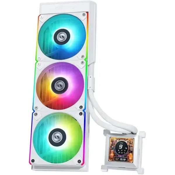 خنک کننده مایع پردازنده LIAN LI HYDROSHIFT LCD 360R BLACK — تصویر ۴
