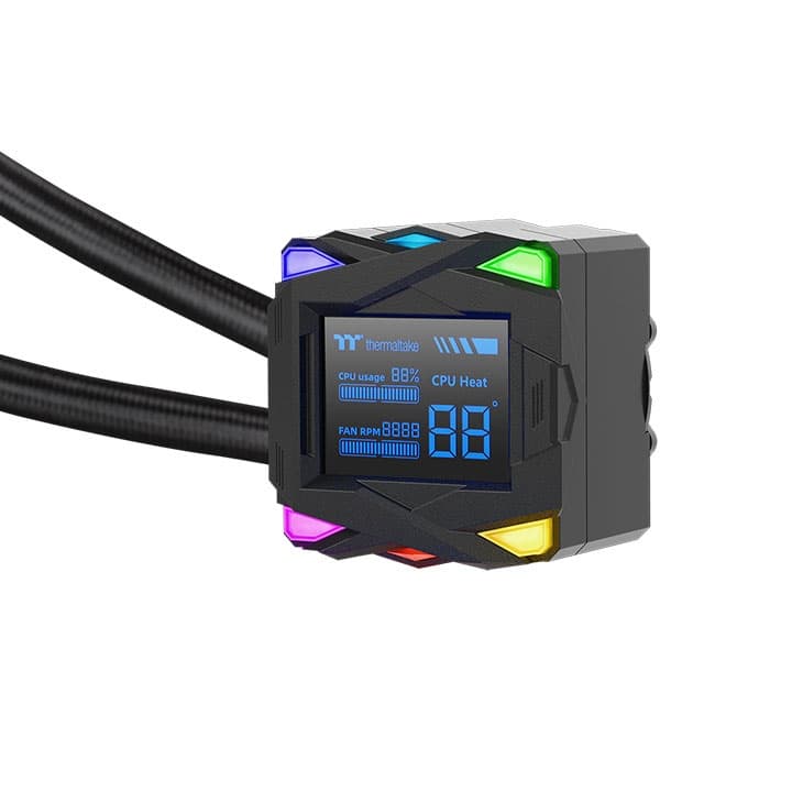 خنک کننده مایع پردازنده THERMALTAKE LA360 ARGB BLACK — تصویر ۷