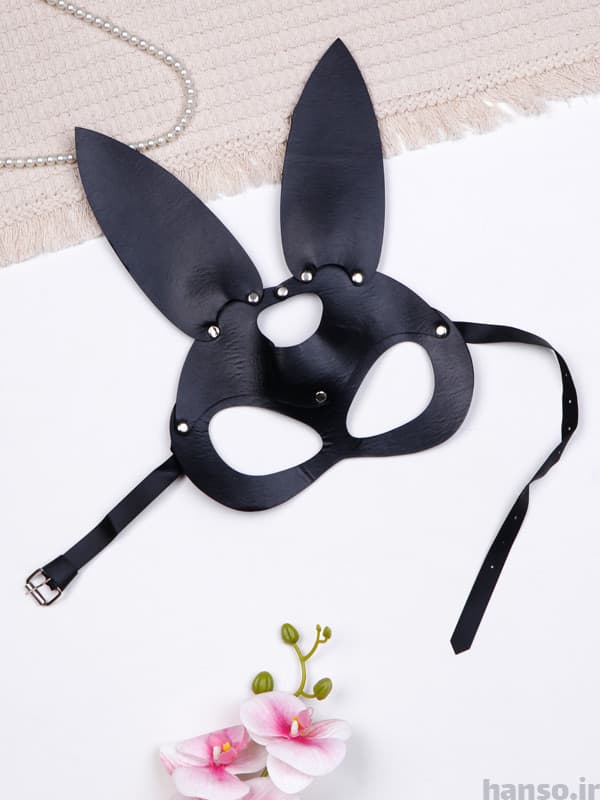 نقاب چرم خرگوشی فانتزی کد 6166