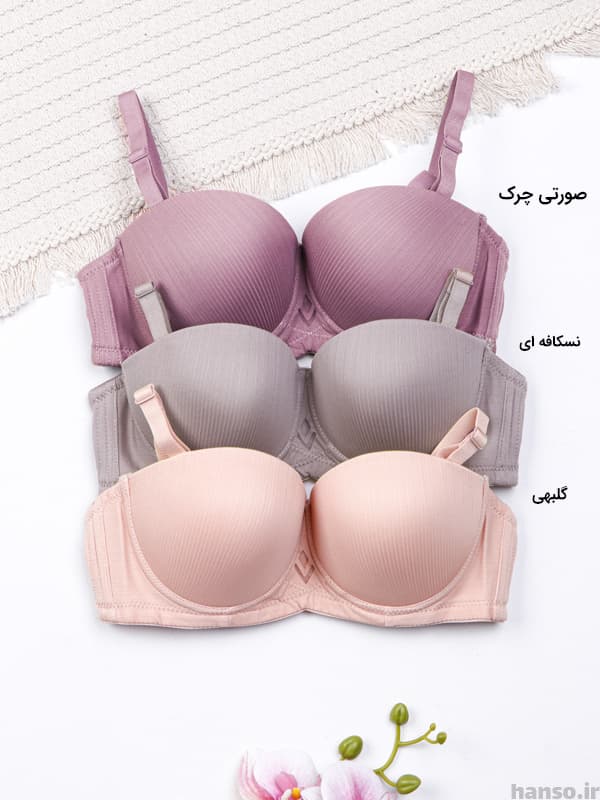 سوتین دکلته اسفنجی فنردار کد 8655 — تصویر ۴