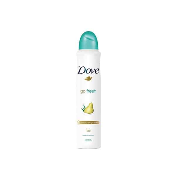 اسپری ضدتعریق گلابی و آلوئه ورای داو Dove Go Fresh Pear