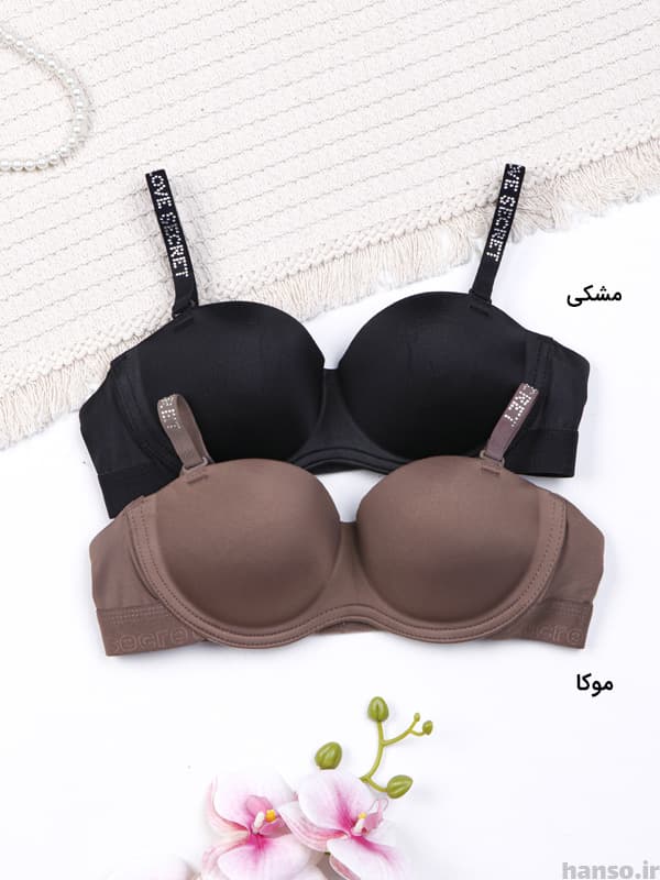 سوتین دکلته لیزری اسفنجی بدون فنر کد H18 — تصویر ۳