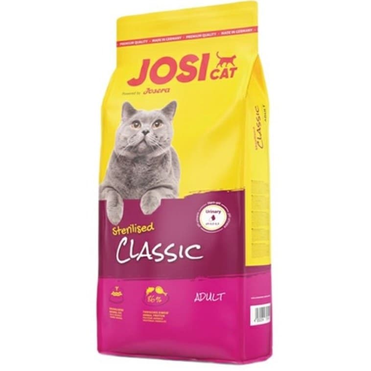 غذای خشک گربه عقیم شده جوسرا کلاسیک Josera Josi Cat Classic وزن 18 کیلوگرم