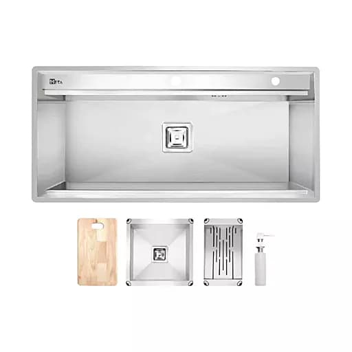 سینک ظرفشویی پله دار متا مدل ML104S